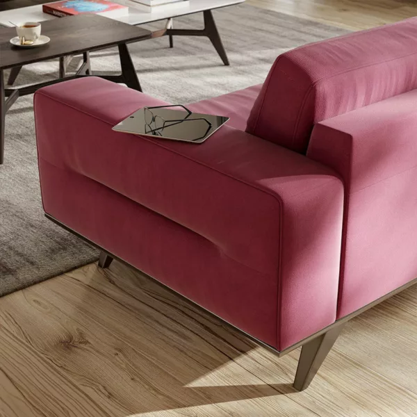♦️NATUZZI b0237 ソファ レザー オーカー 2♦️