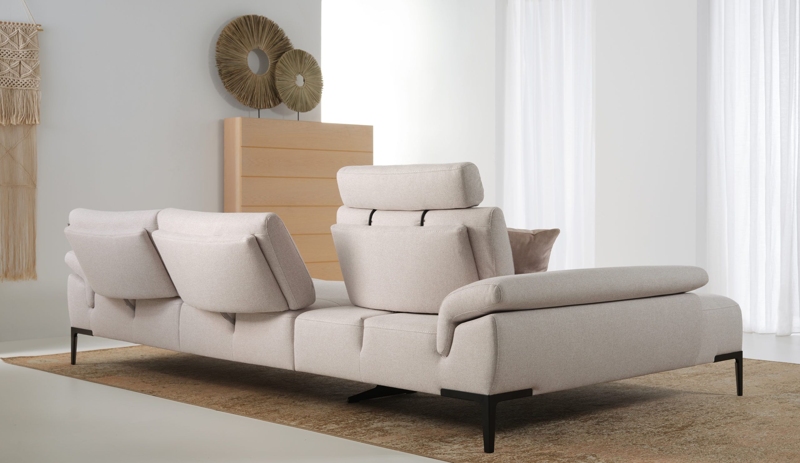 Wave Sectional by ROM in modern furniture store in San Diego