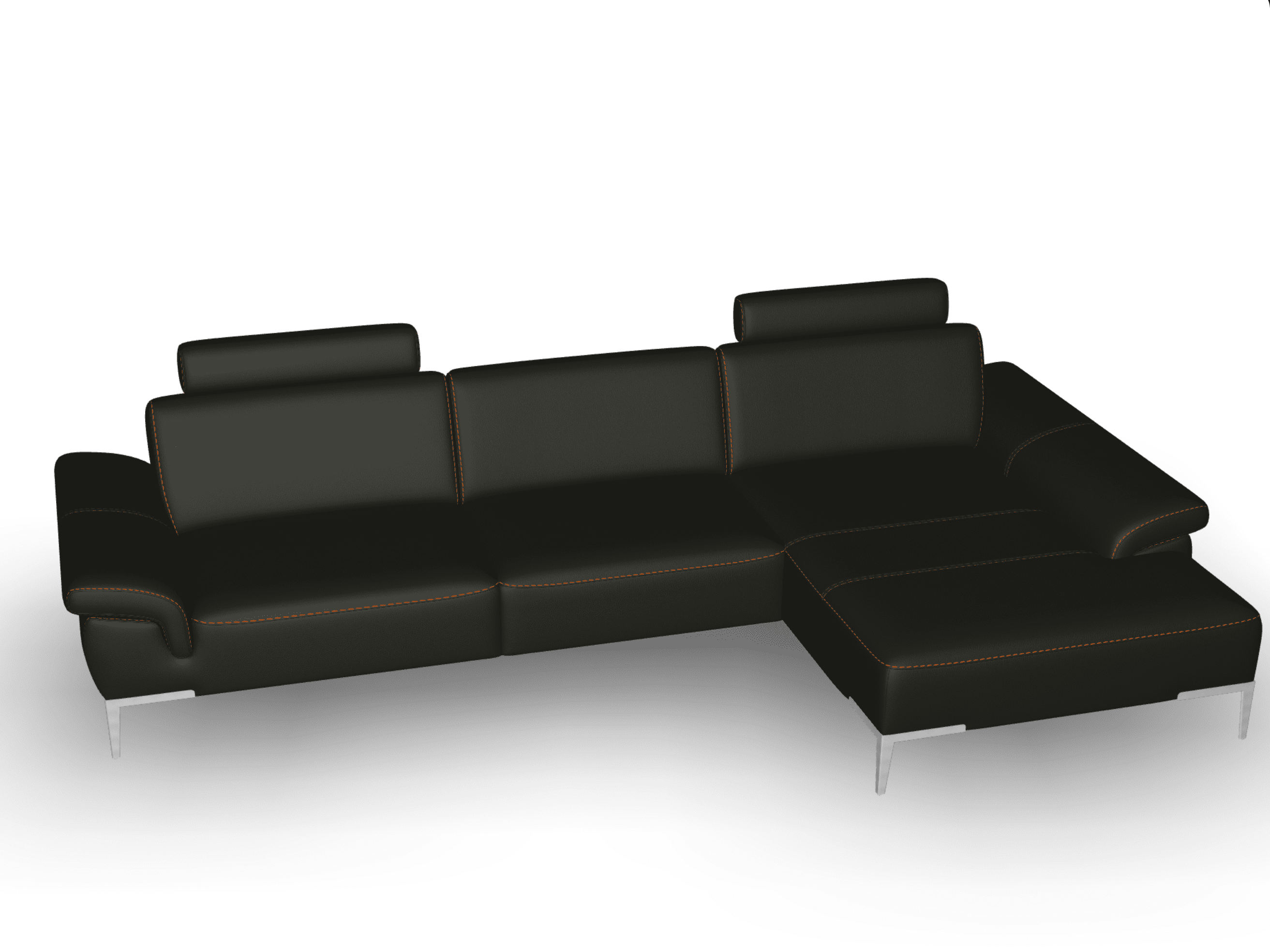 Wave modern corner sofa by ROM - Image 4