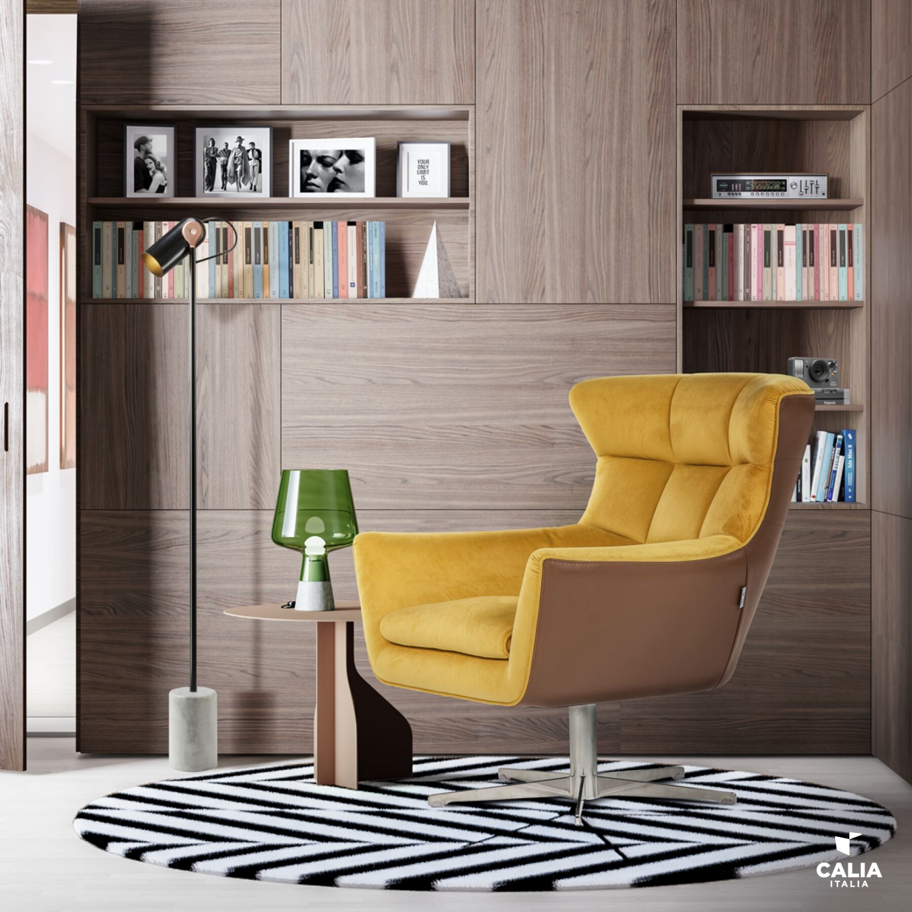 JACOB Swivel Armchair
