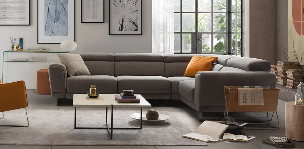C160 Lieto Sofa by Natuzzi