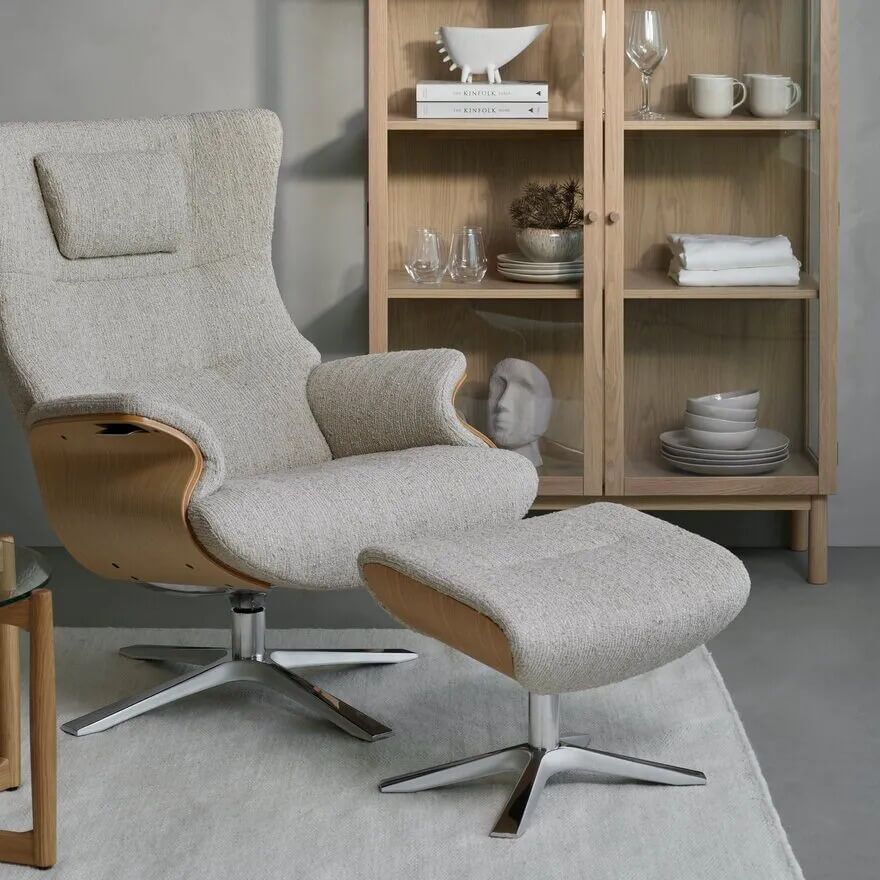 Conform After Work Recliner with Footstool - Image 3