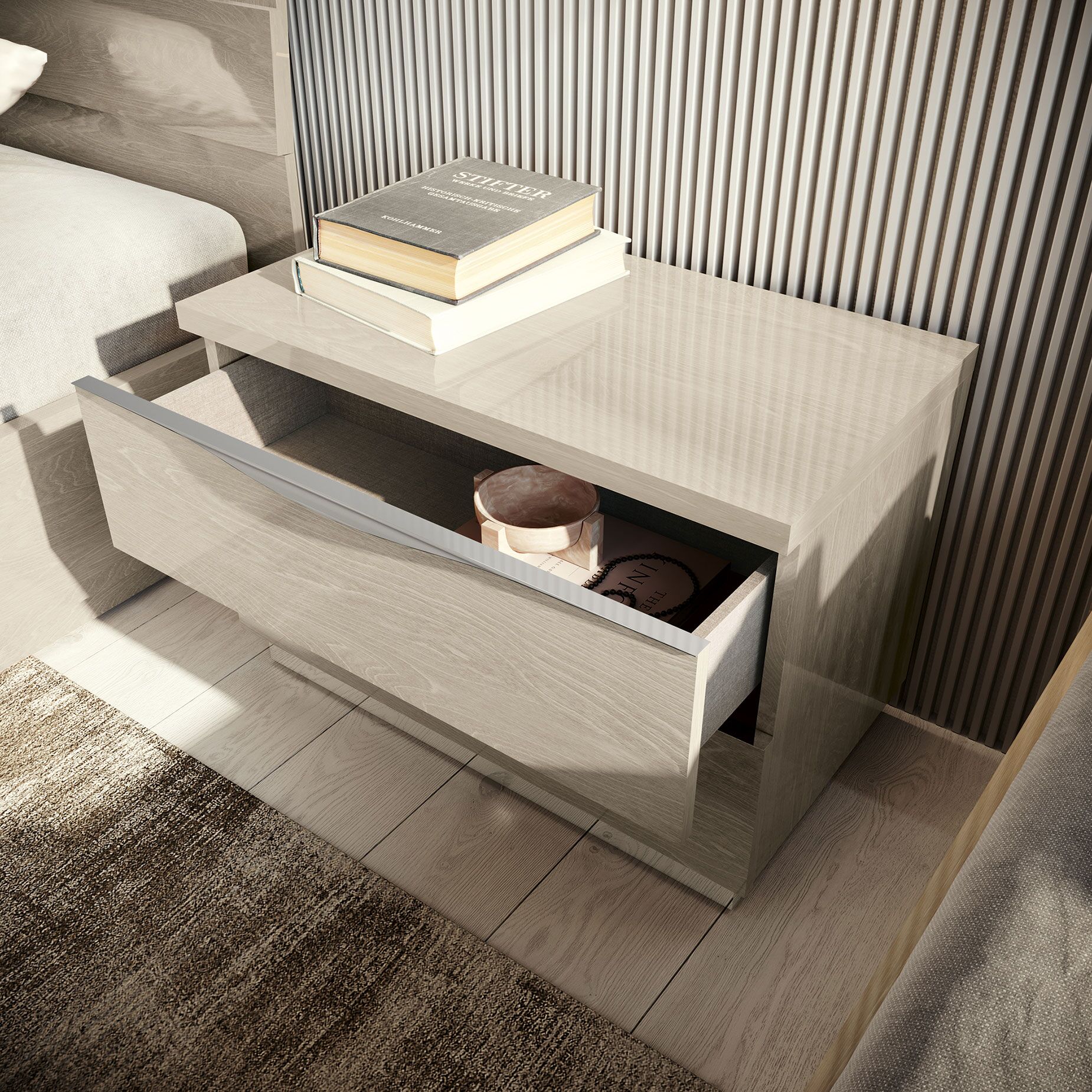 Italian Full Size Bed Modexu 48 - Image 4