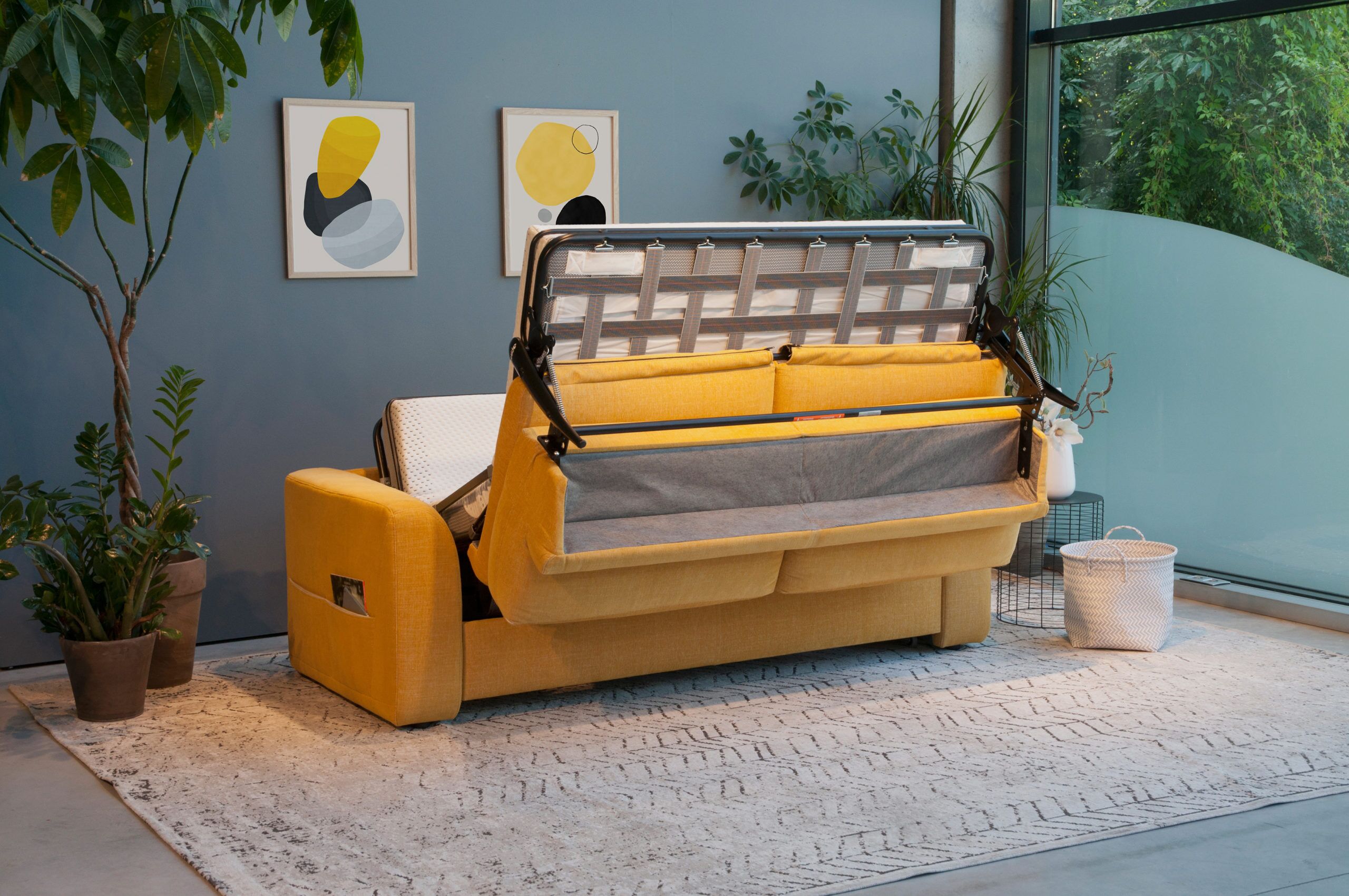 Calypso unfolding sofa bed sleeper by ROM - Image 3