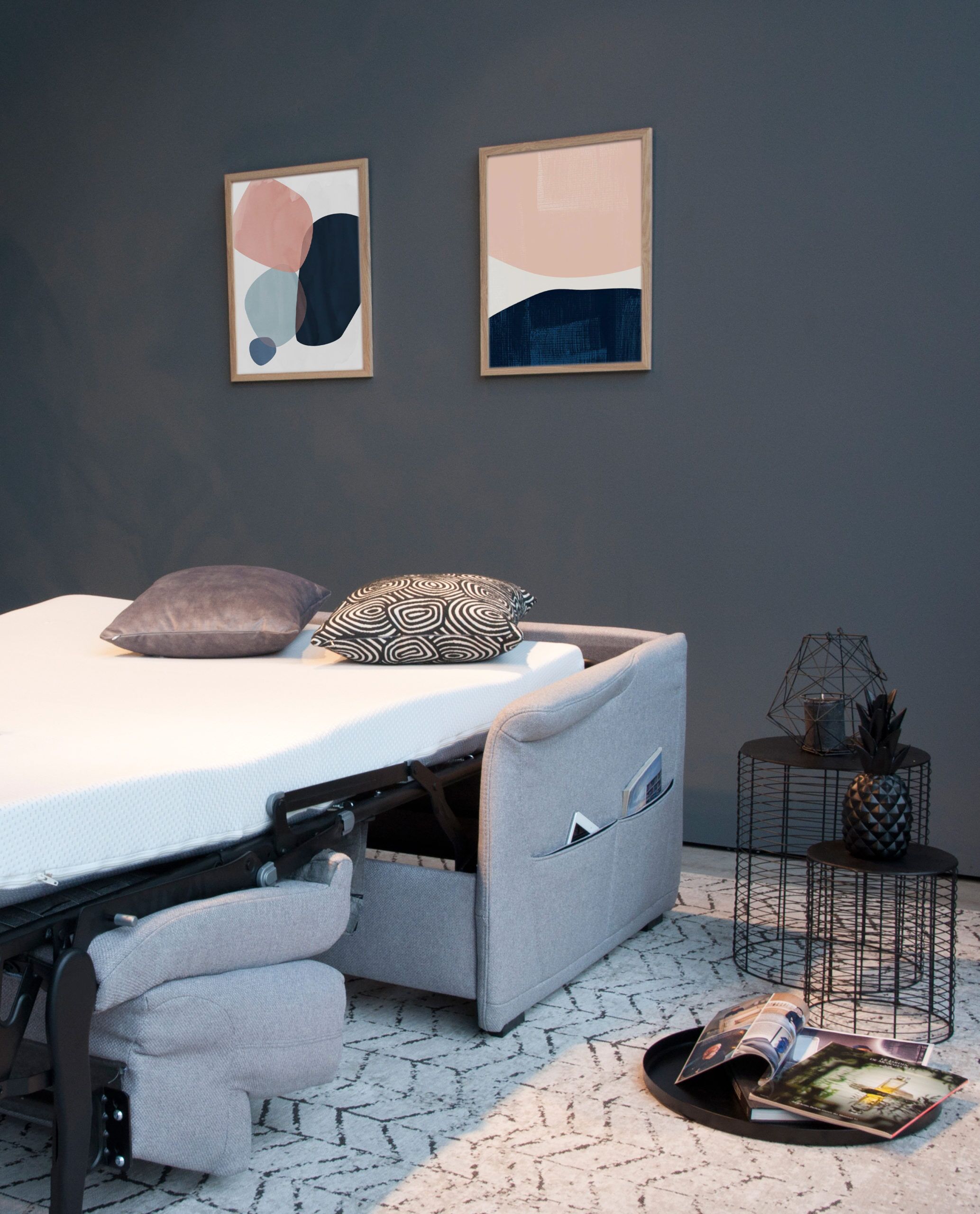 Calypso unfolding sofa bed sleeper by ROM - Image 5