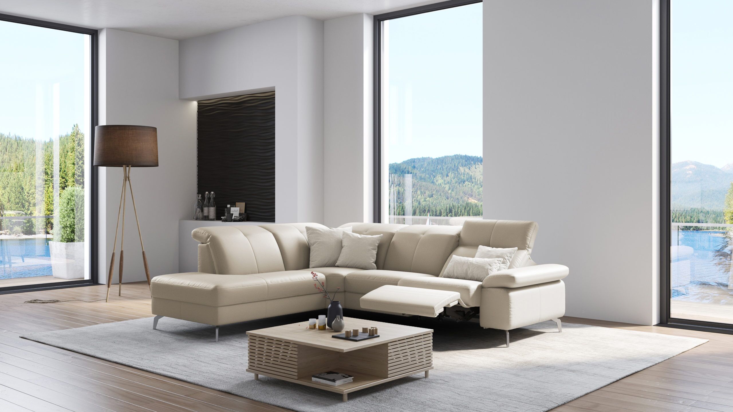 Davis Corner Modular sofa with options by ROM - Image 5