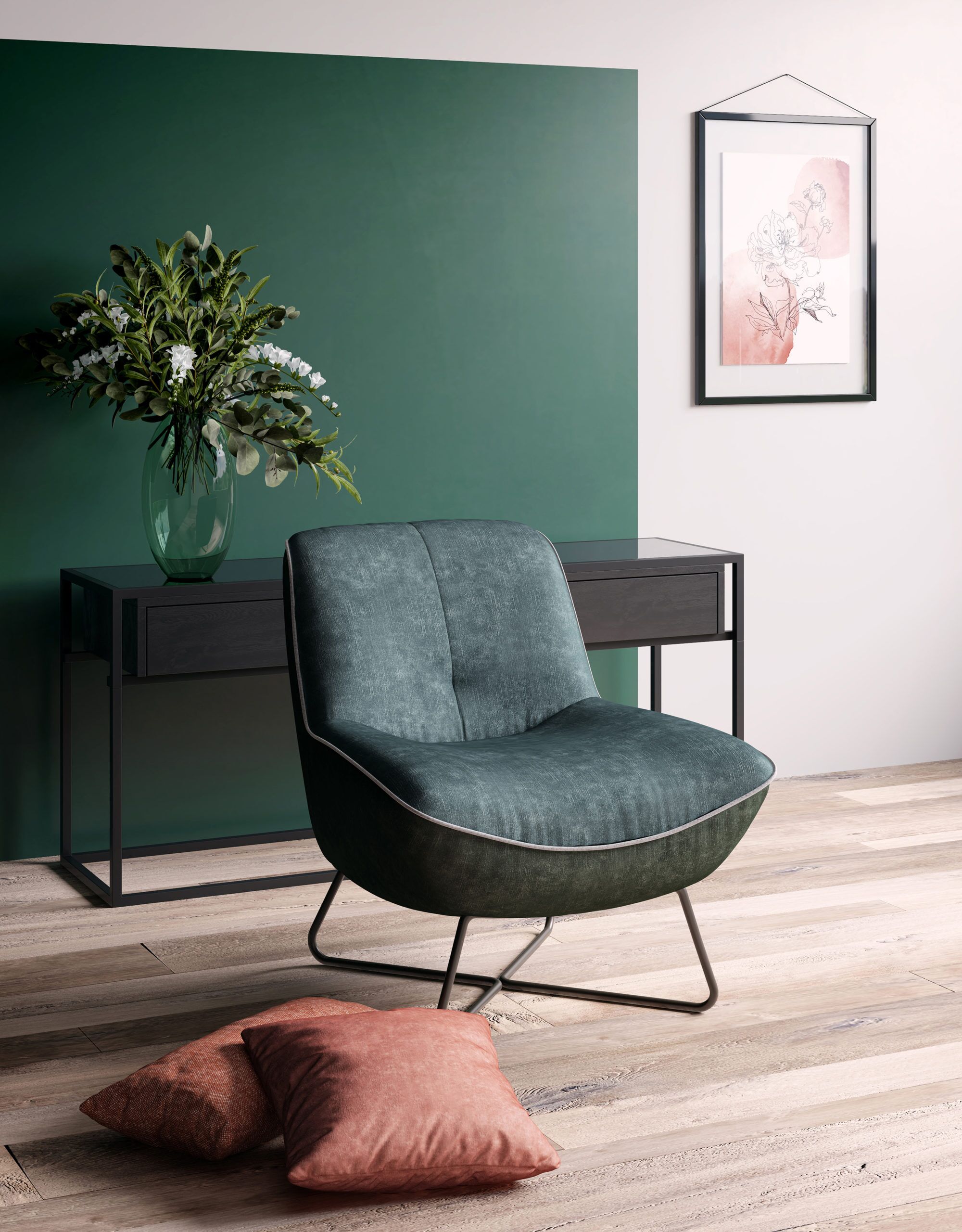 Rico swivel armchair in 3 sizes by ROM - Image 3