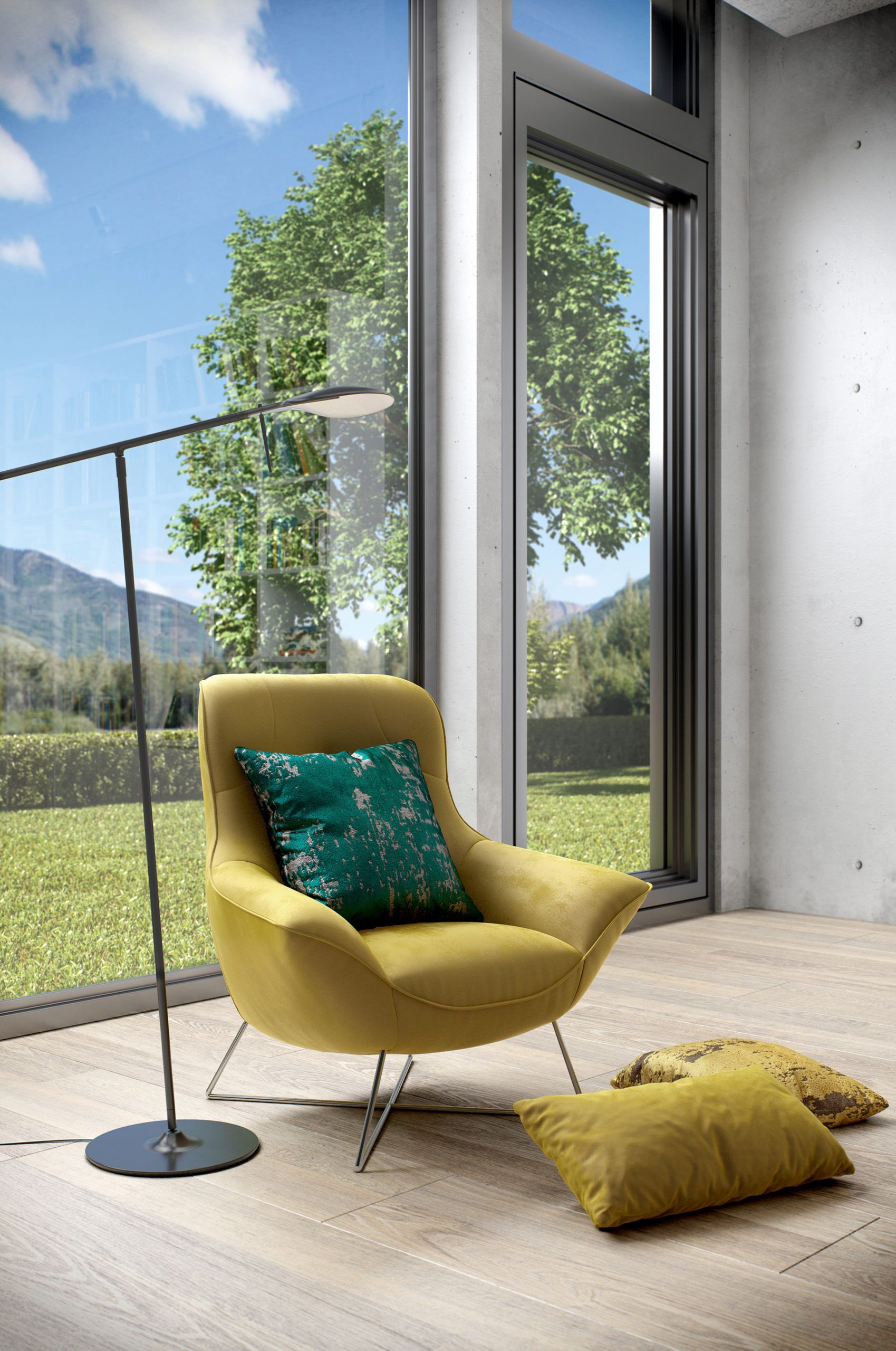 Rico swivel armchair in 3 sizes by ROM - Image 6
