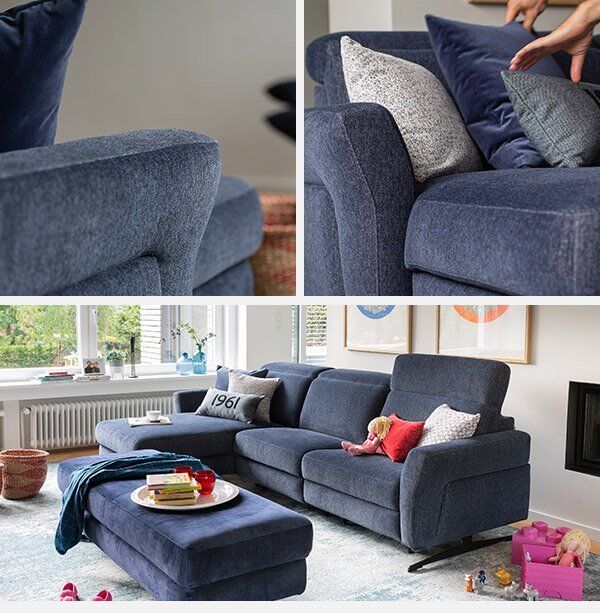 Tamour Luxury Modern Living Room sofa by ROM - Image 4