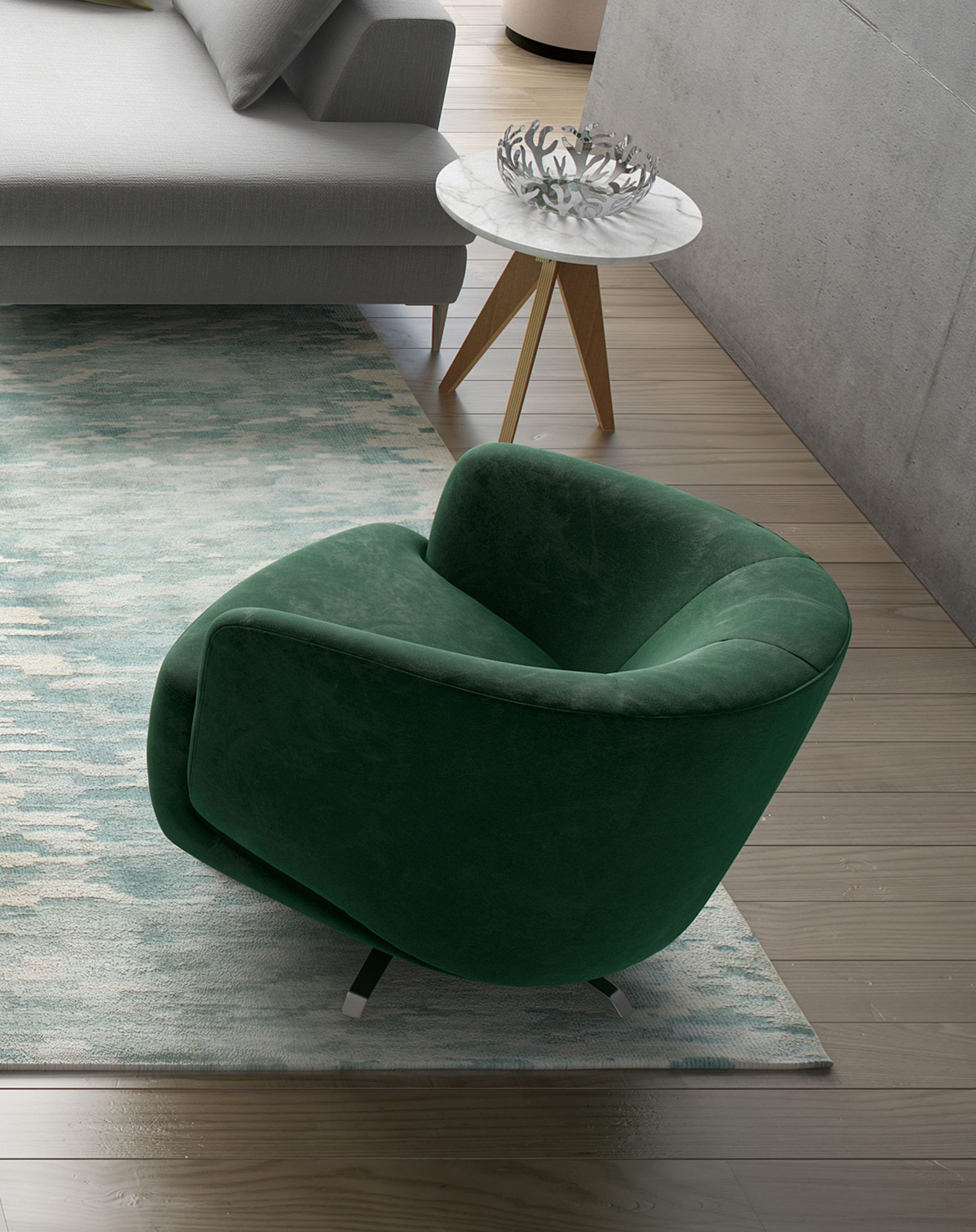 Tango Swivel Armchair - 2 sizes by ROM - Image 6