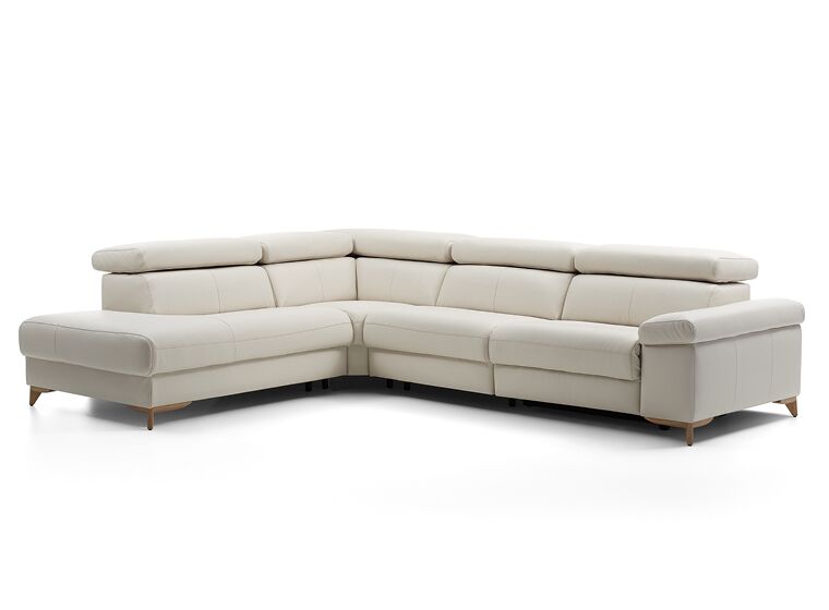 Silenos Modern corner sofa with recliners by ROM - Image 5