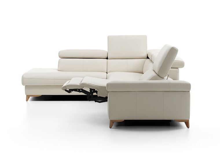 Silenos Modern corner sofa with recliners by ROM - Image 7