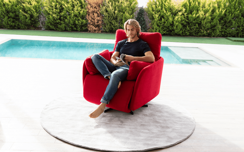 Adan Reclining Armchair by Fama Living - Image 3