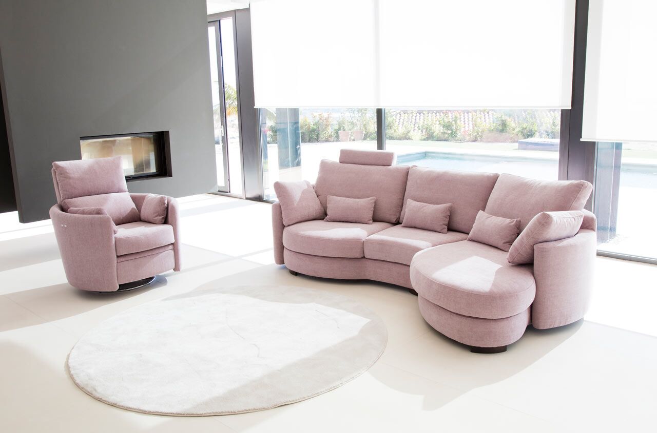 Afrika Curved Sofa by Fama Living