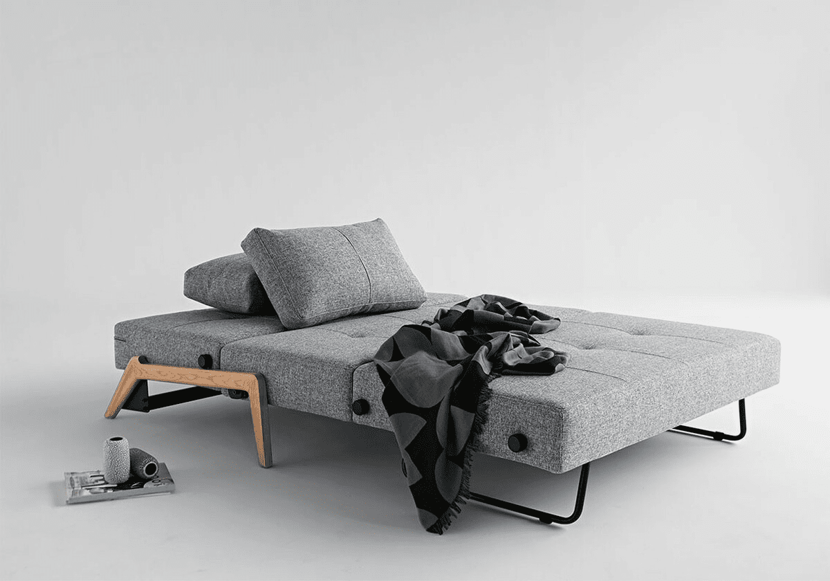 Cubed Queen Size Sofa Bed With Arms