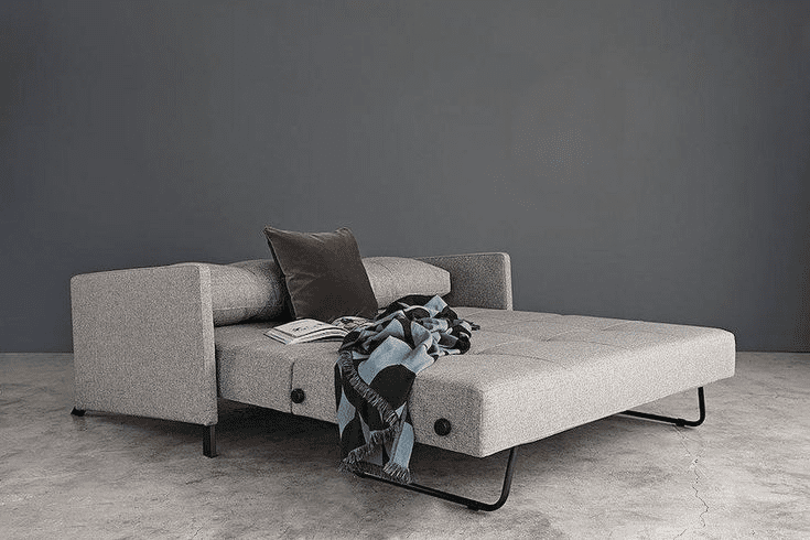 Cubed Queen Size Sofa Bed With Arms