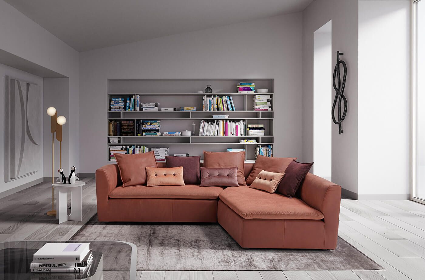 Nara sofa with supercolored by Egoitaliano - Image 4