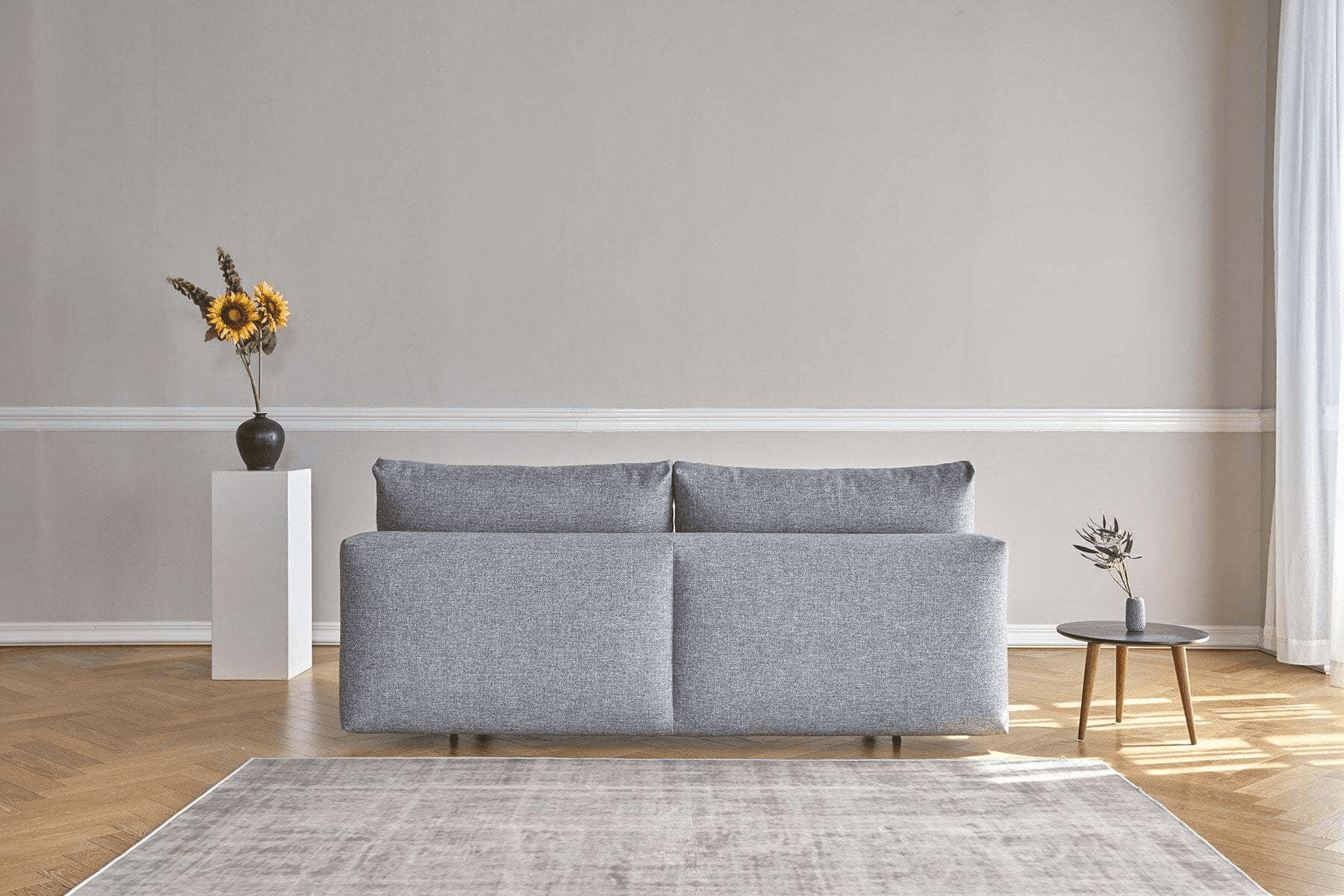 Frode Dark Styletto Sofa Beds By Innovation - Image 4