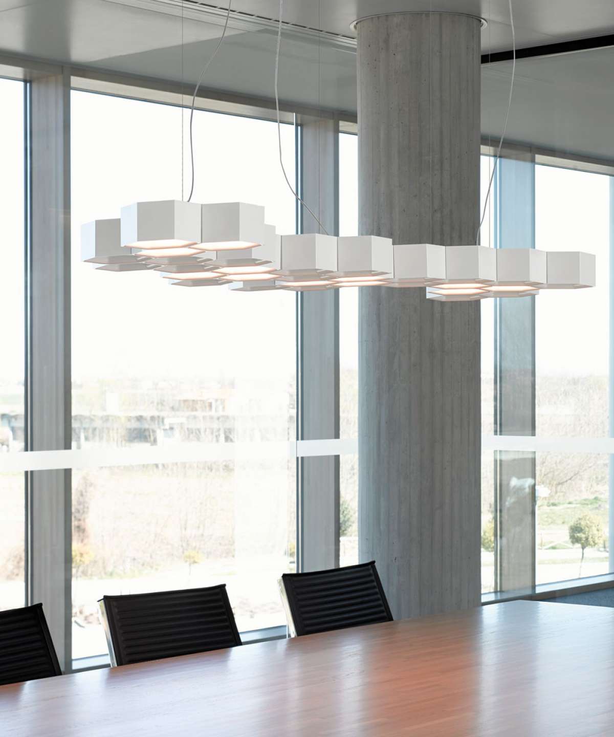 Honeycomb Suspension Chandelier by Luceplan - Image 3