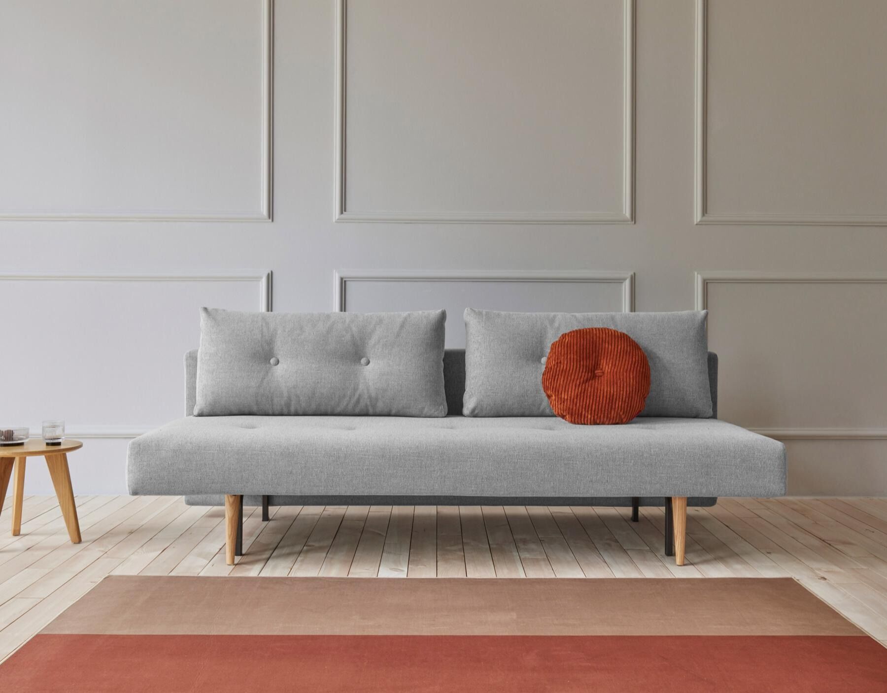 Recast Plus Sofa Bed Dark Styletto By Innovation