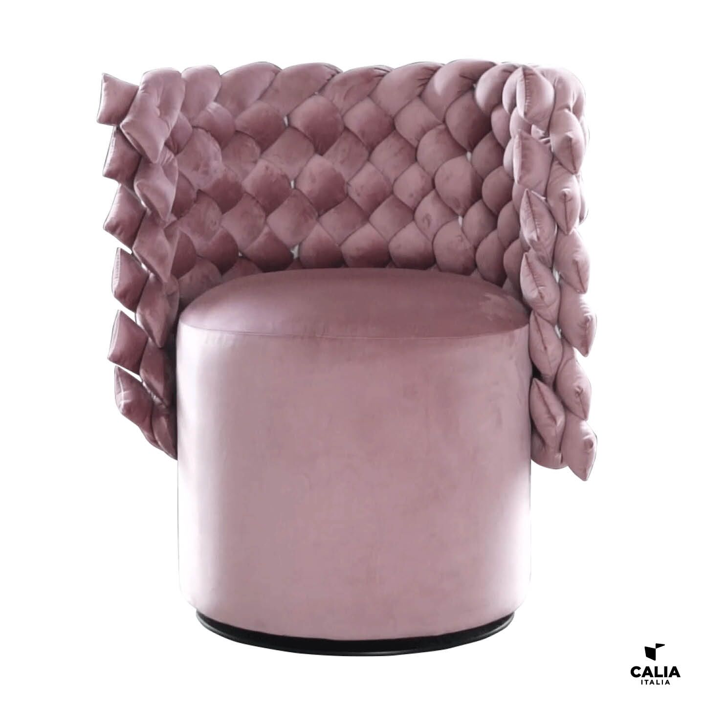 GIUGGIOLA swivel armchair by Calia Italia