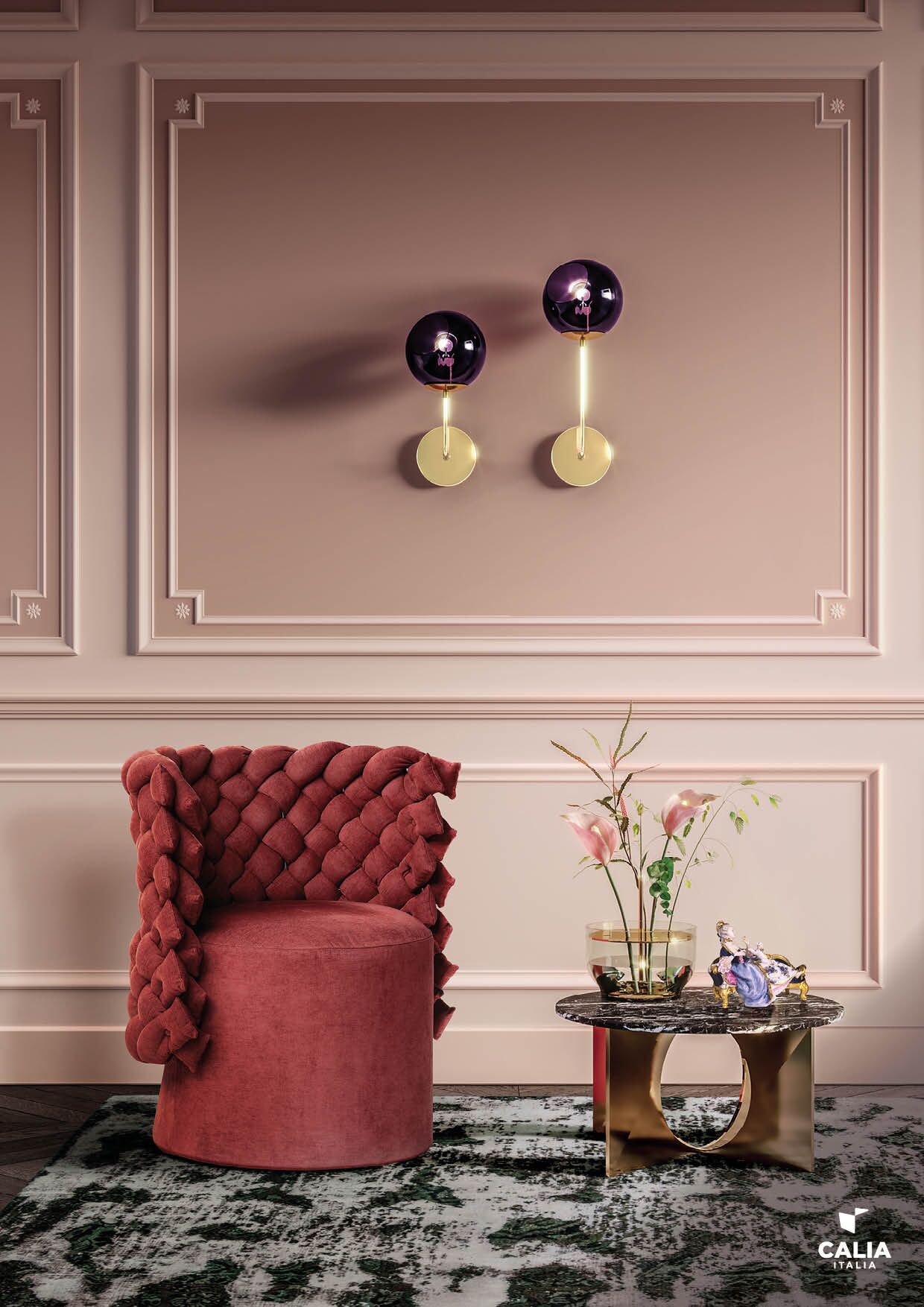 GIUGGIOLA swivel armchair