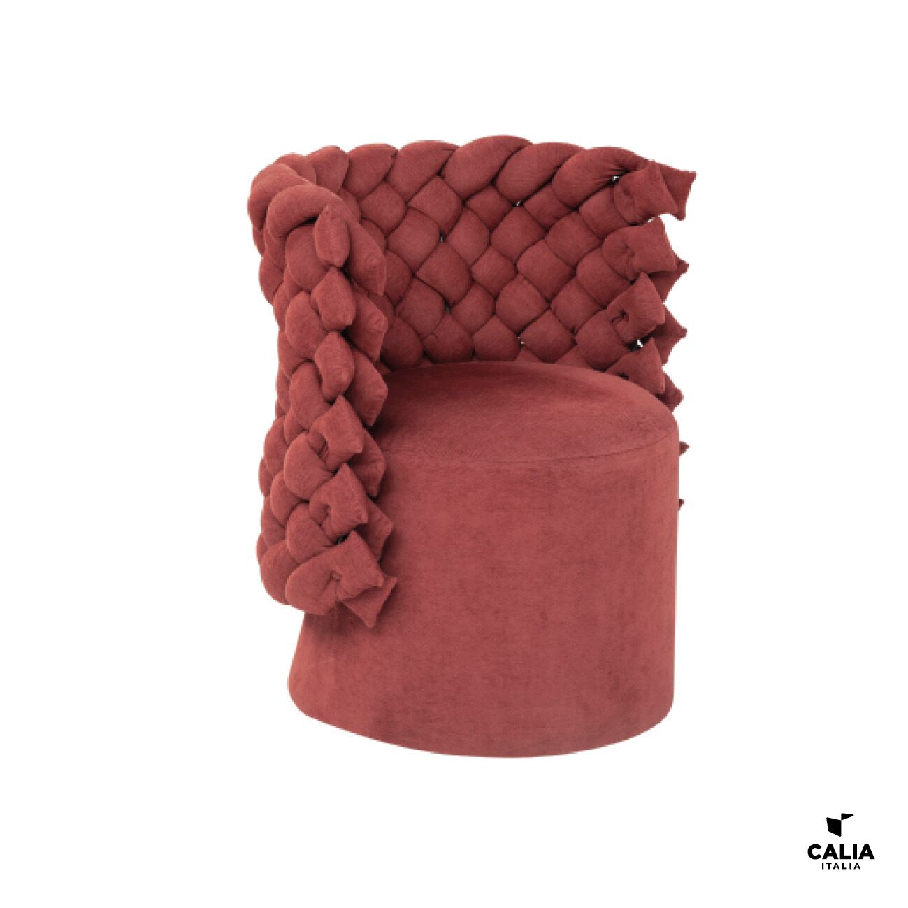 GIUGGIOLA swivel armchair by Calia Italia
