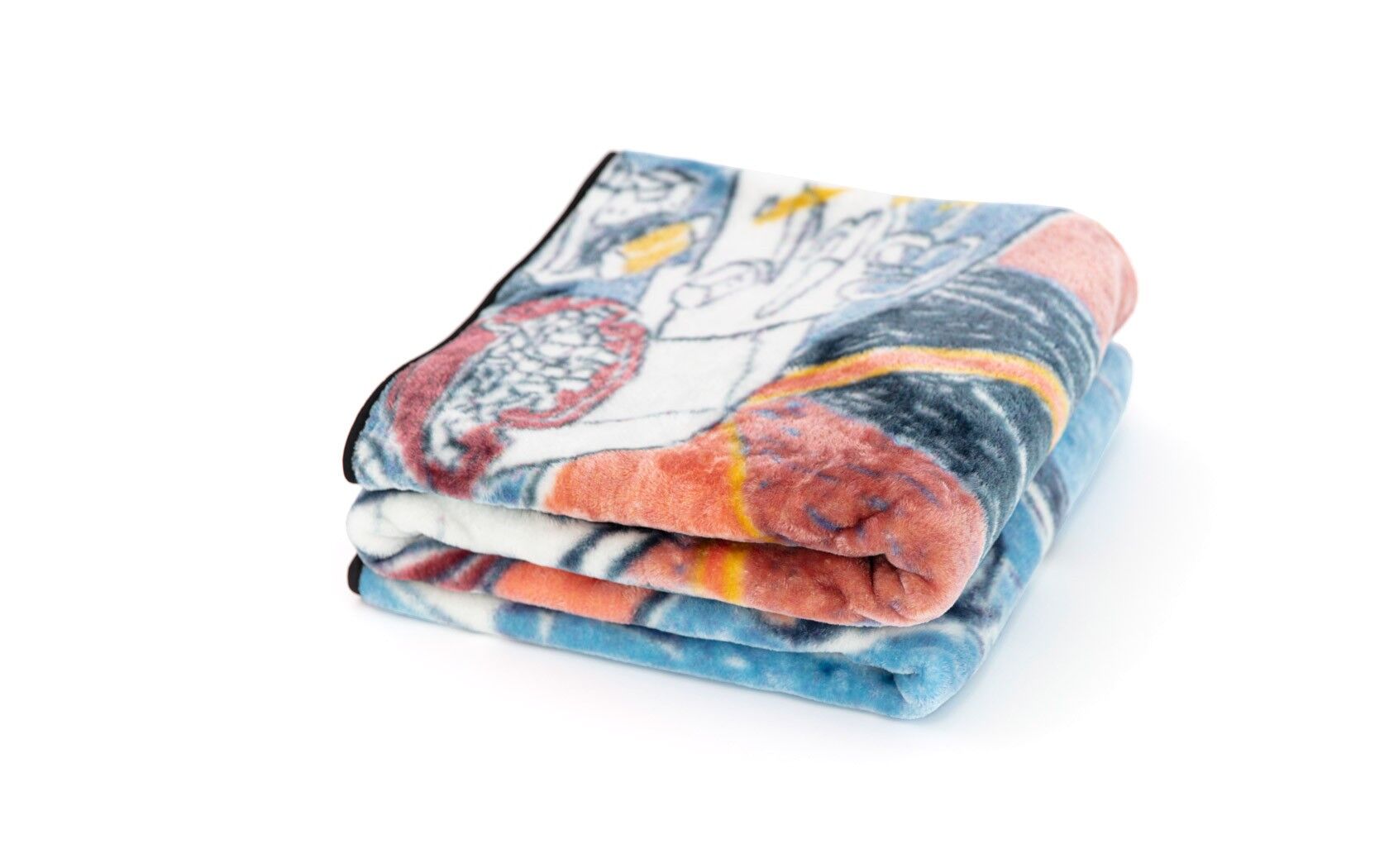 Tired Blanket "La Movida" Collection 67"x51" by Fama - Image 3