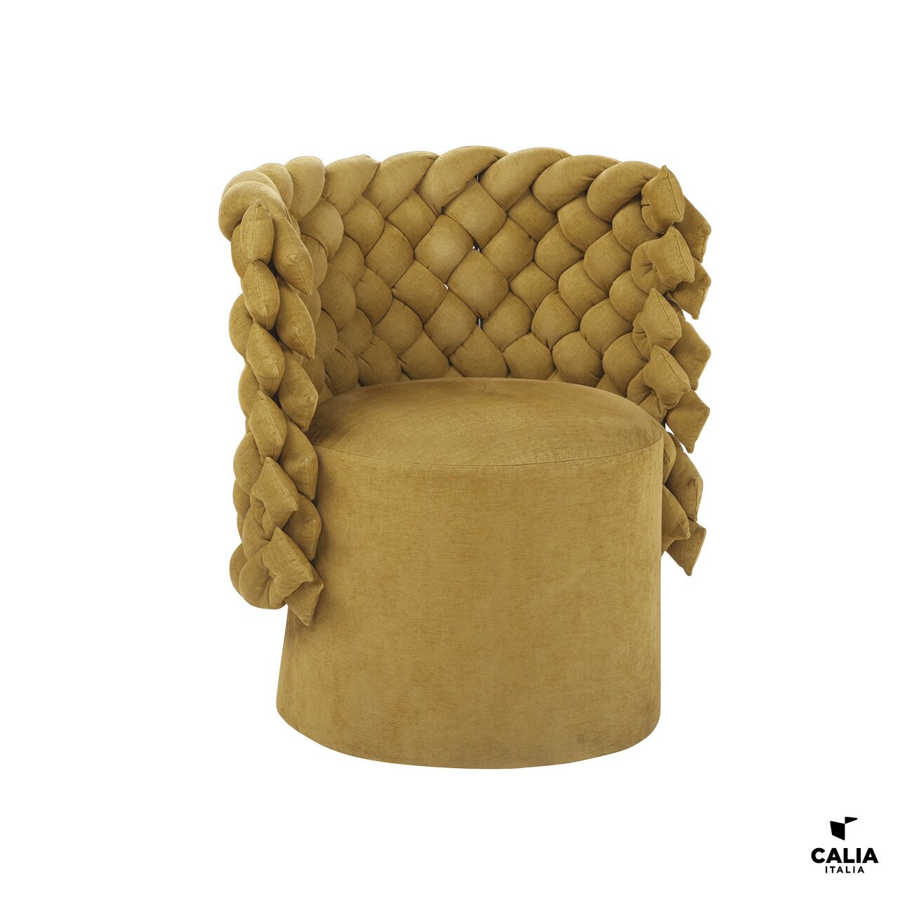 GIUGGIOLA swivel armchair by Calia Italia