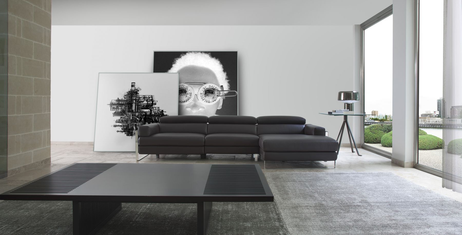 ROMEO sofa - chaise by Nicoletti, made in Italy - Image 7