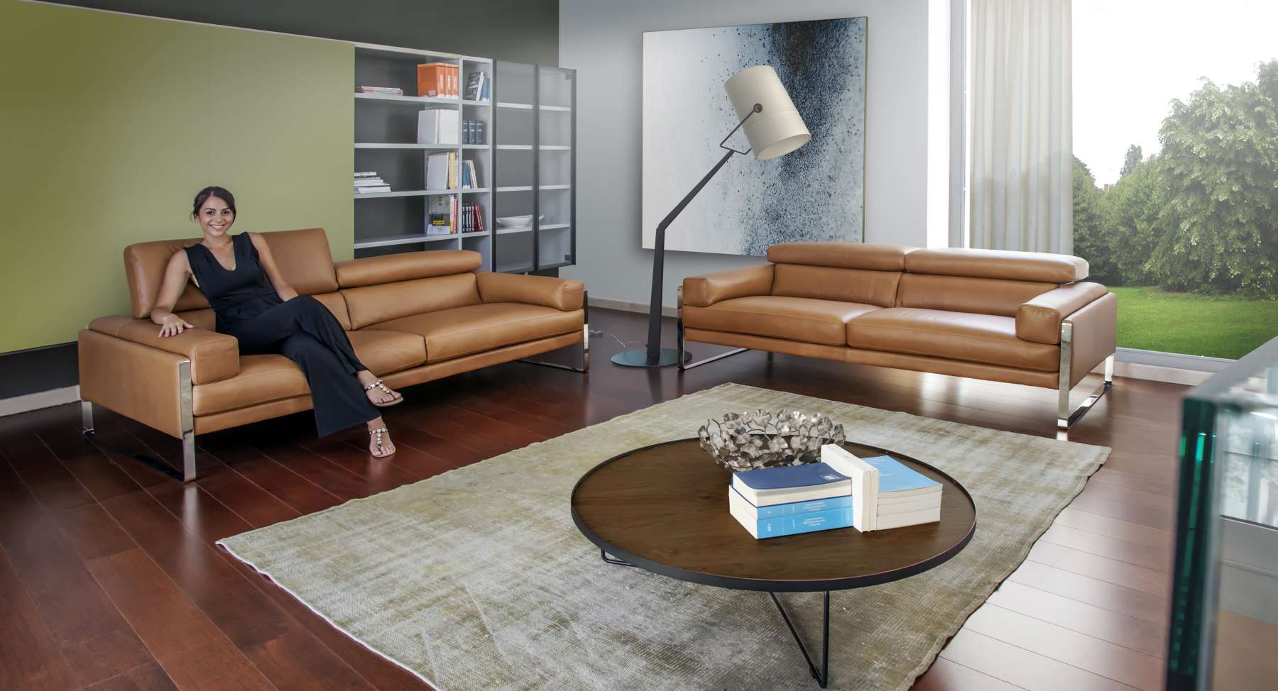 ROMEO sofa - chaise by Nicoletti, made in Italy - Image 11