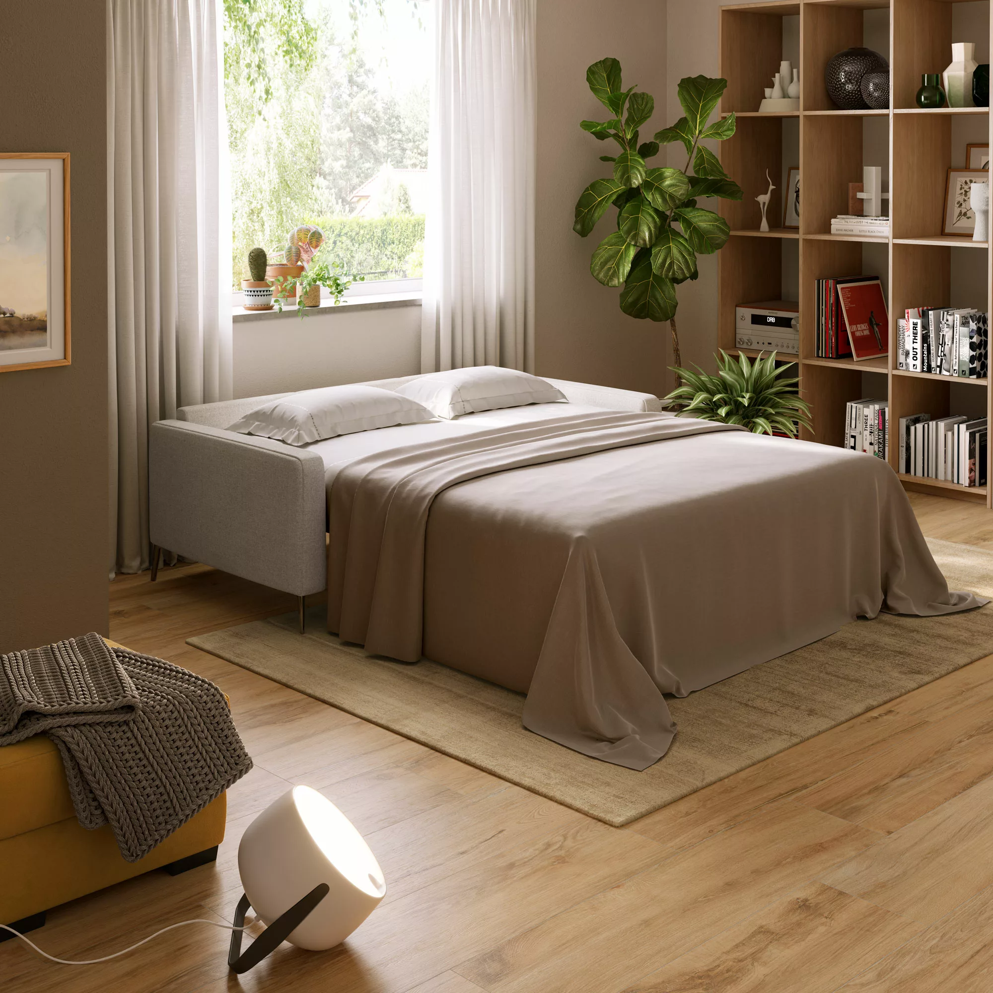 C008_Fascino_Sofa Bed by Natuzzi