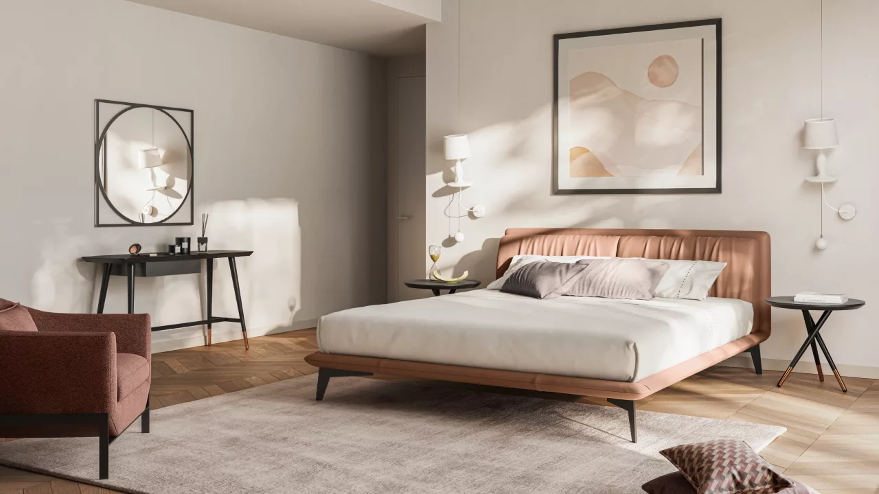 Natuzzi Editions Giunca Bed