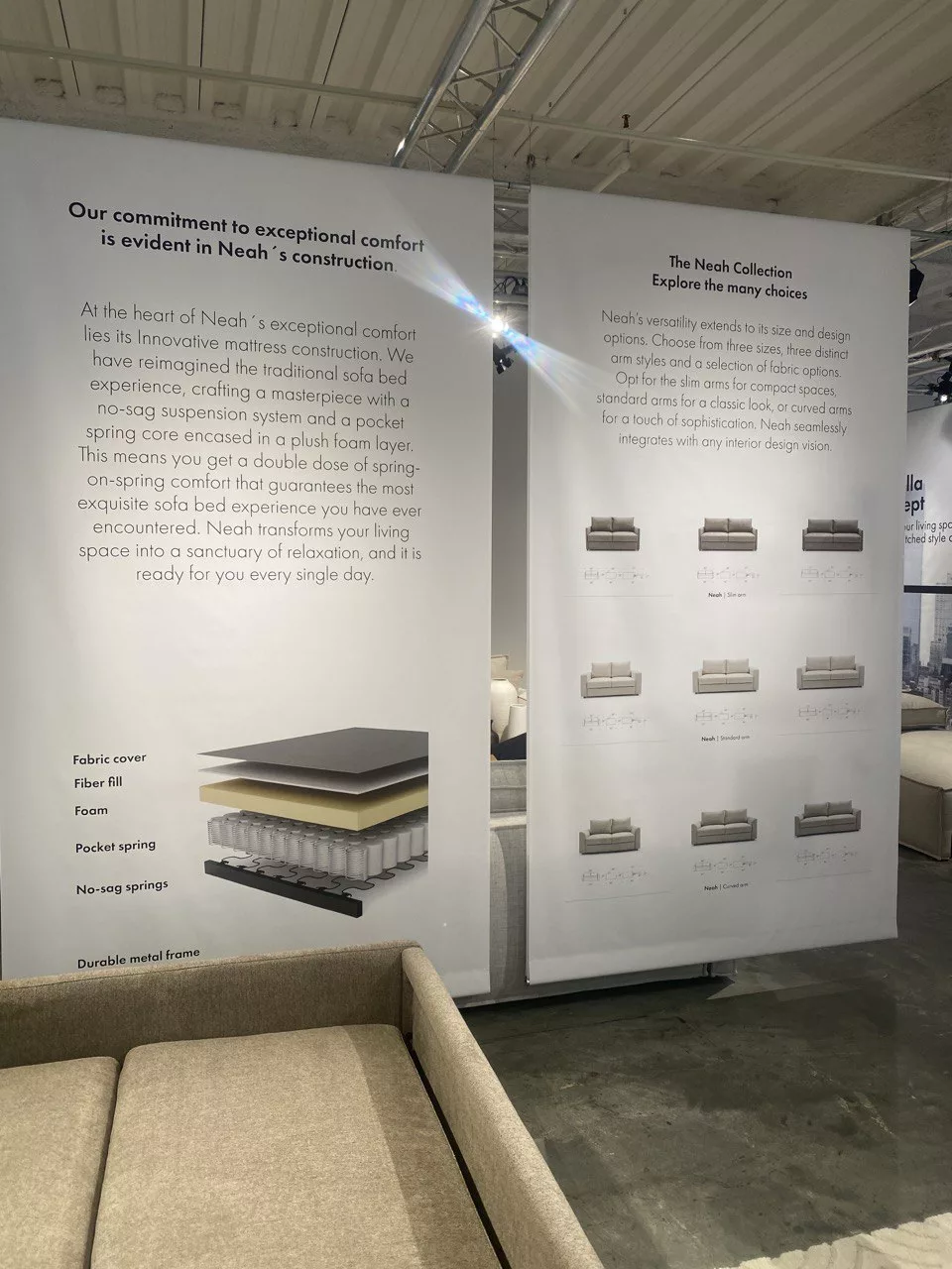 Neah Queen Size Sofa Innovation
