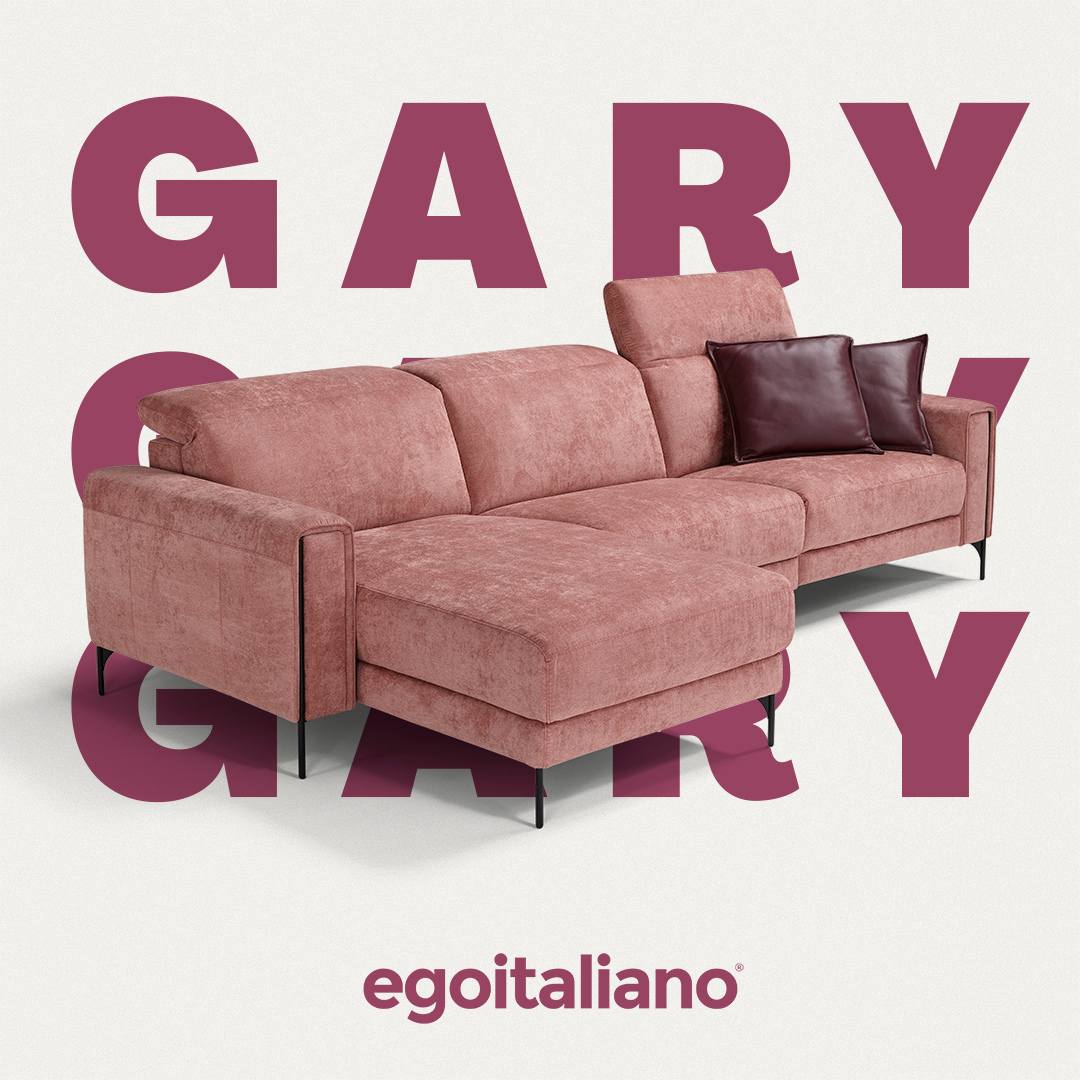 Italian Sectional Sofa Gary, Egoitaliano