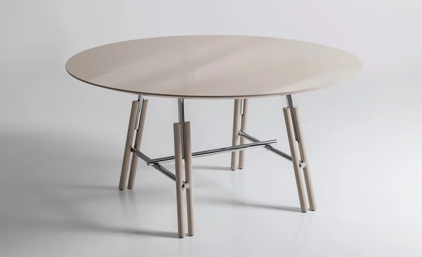 Lines Round Dining Table by Costantini Pietro 1