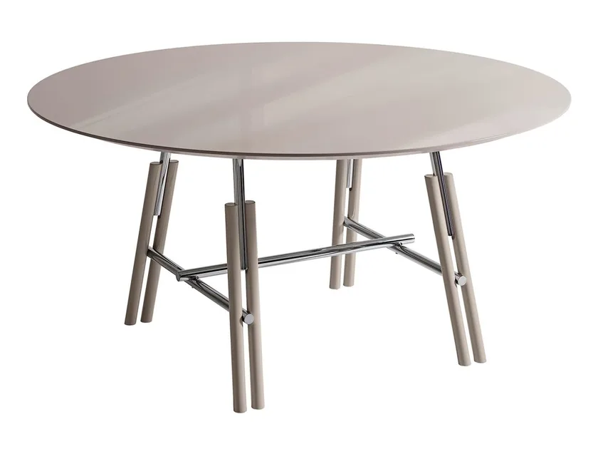 Lines Round Dining Table by Costantini Pietro