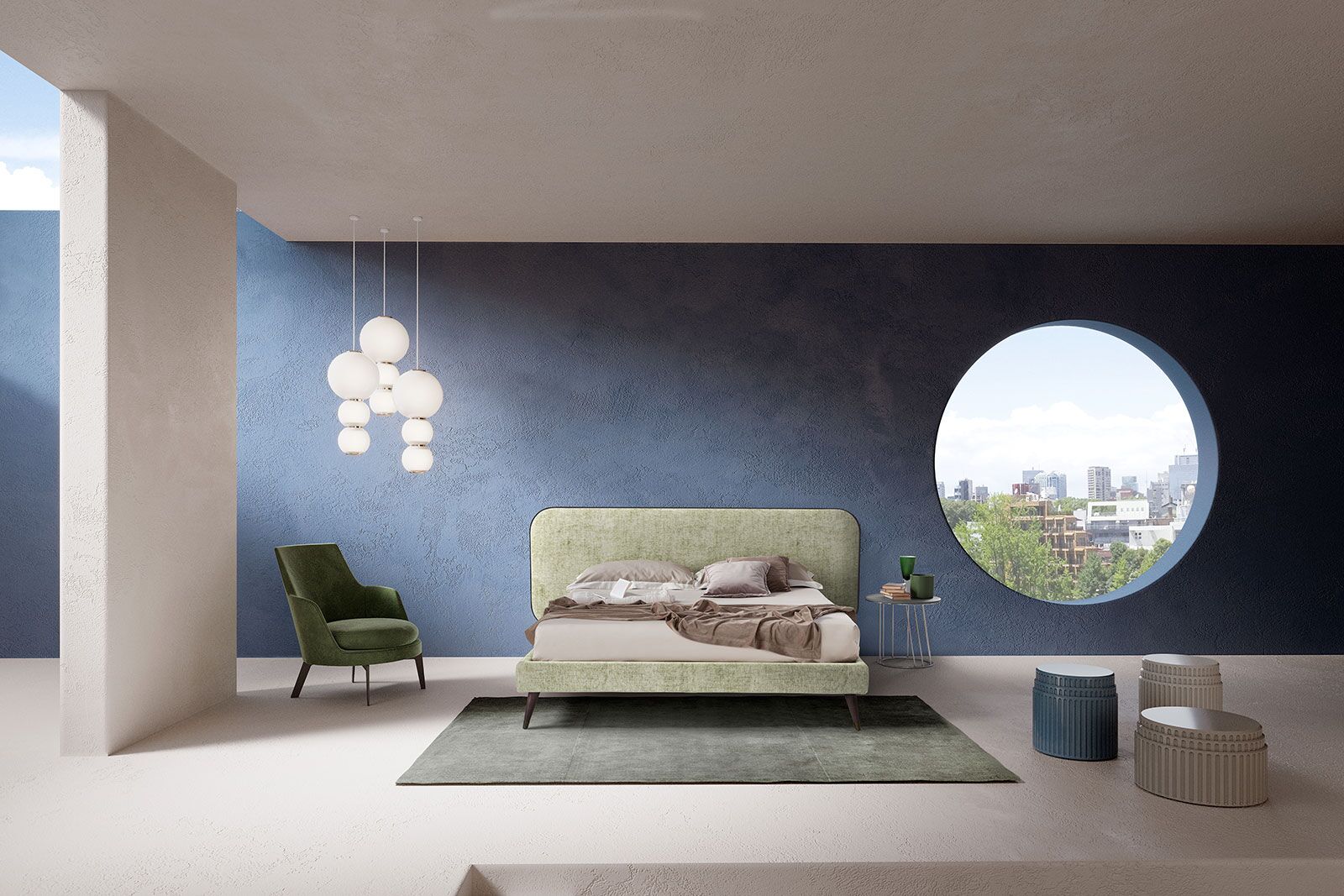 Elysium Slim Italian Bed by Novaluna - Image 2