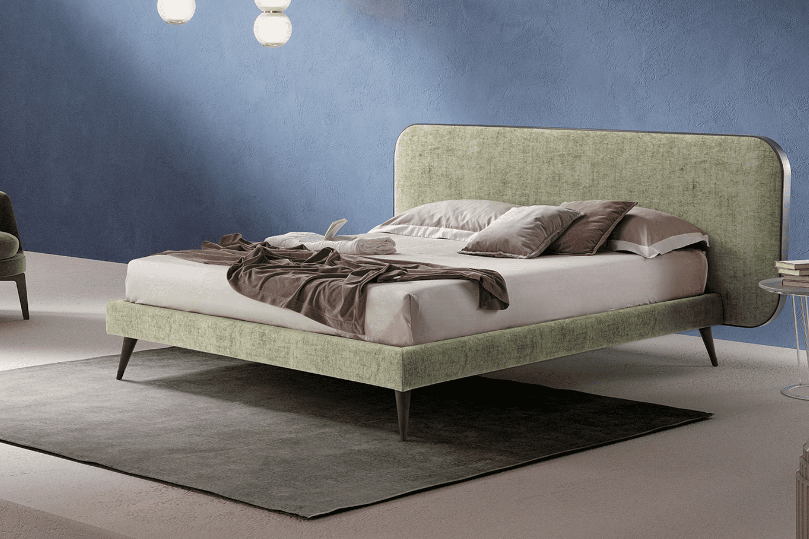 Elysium Slim Italian Bed by Novaluna - Image 3
