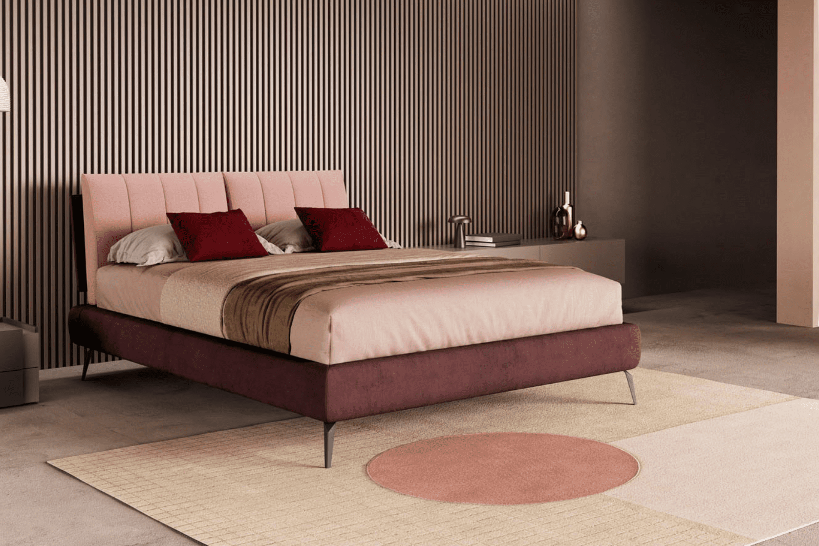Tecum Linea italian bed by novaluna