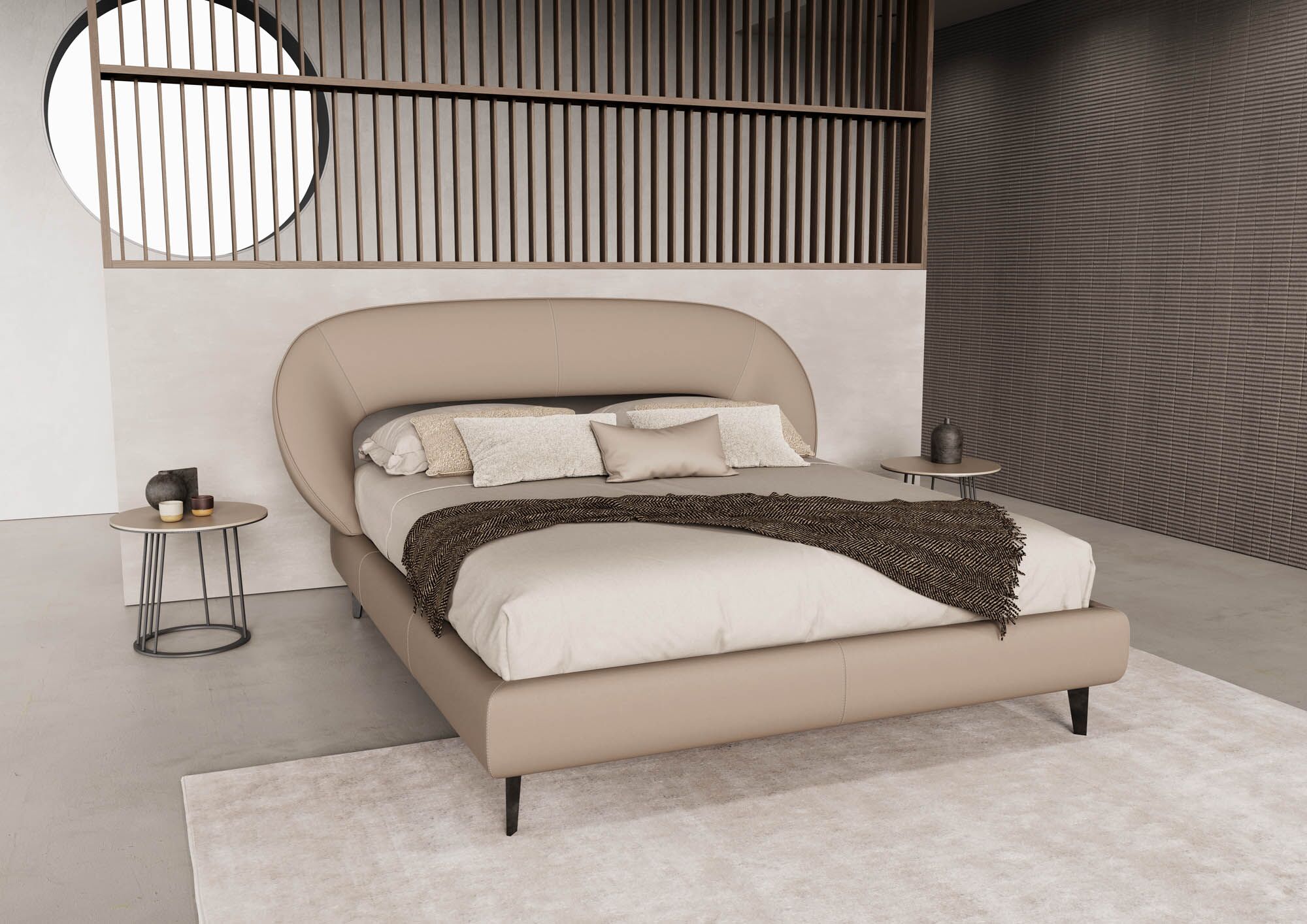 Zen italian bed by novaluna