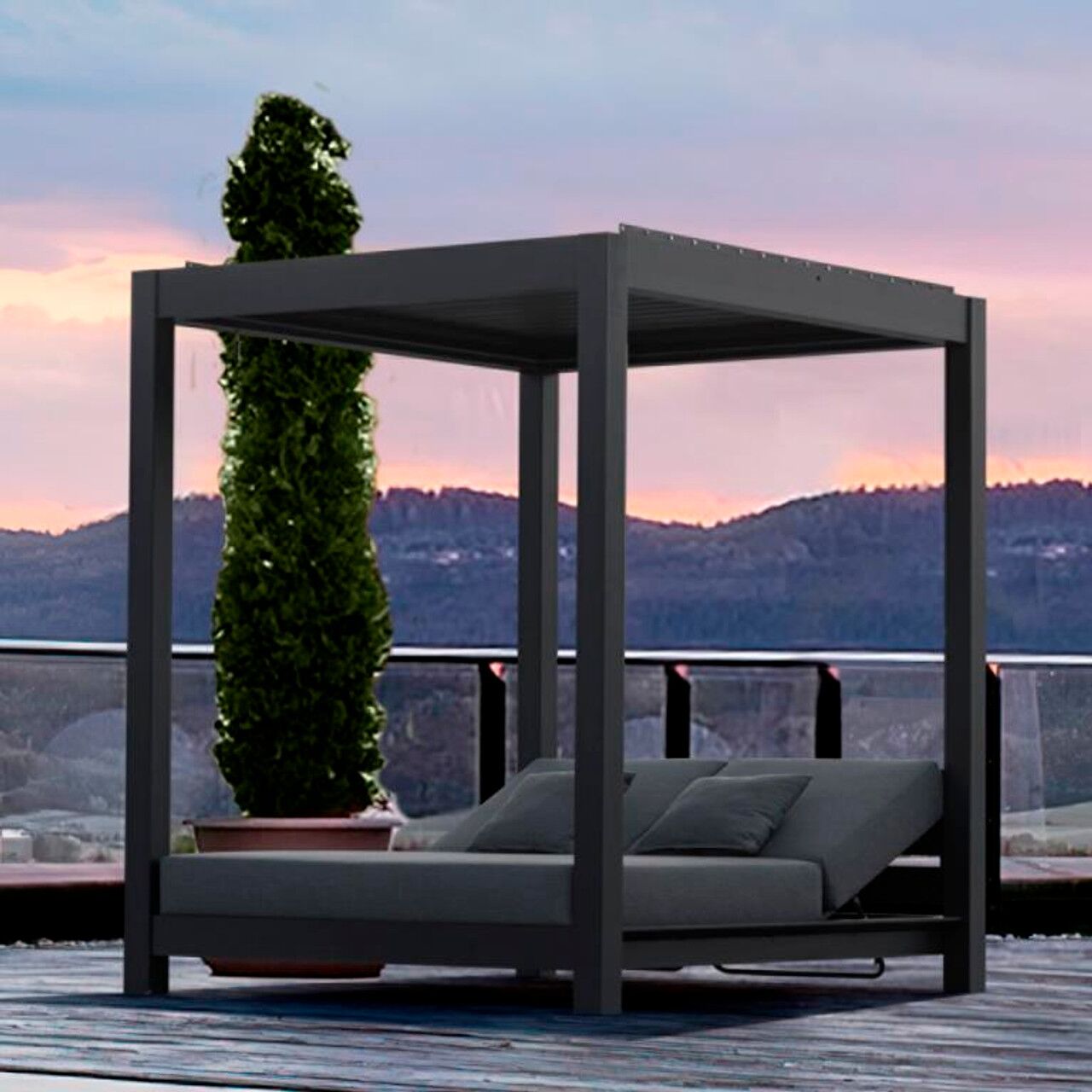 sky outdoor cabana by Couture Jardin 4
